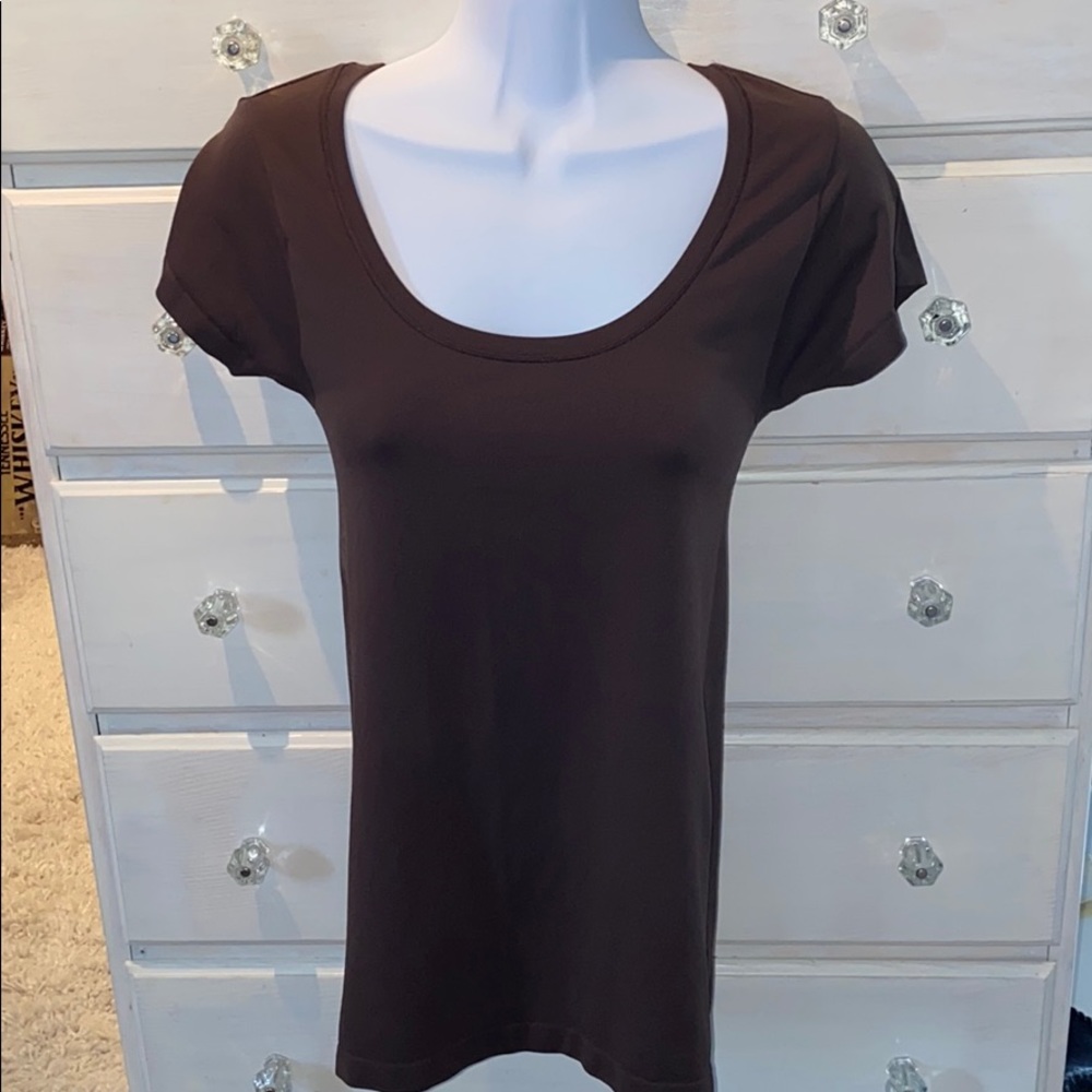 White House Black Market Knit Tee - Size S